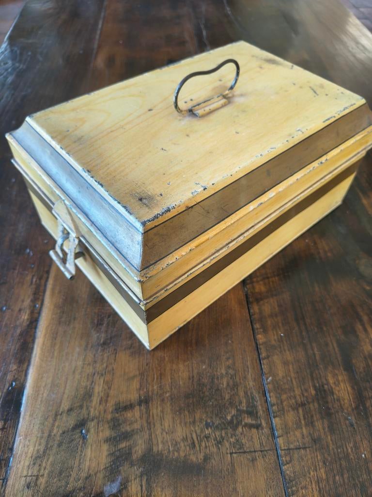 Oude naaidoos, antiek, vintage, Ophalen of Verzenden