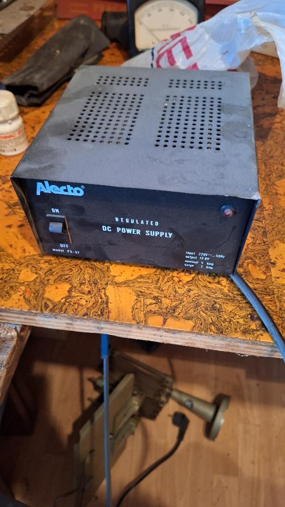 Alecto voeding 13,8 Volt, Ophalen, Gebruikt