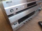 Smetteloze Staat ! YAMAHA Receiver + CD-Speler en Afst Bed, Ophalen of Verzenden, Zo goed als nieuw, 60 tot 120 watt, Yamaha