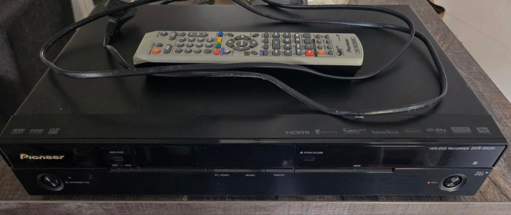 Pioneer DVR-560H  HDD/DVD recorder, Audio, Tv en Foto, Gebruikt, Met harddisk, Dvd-recorder, Ophalen of Verzenden