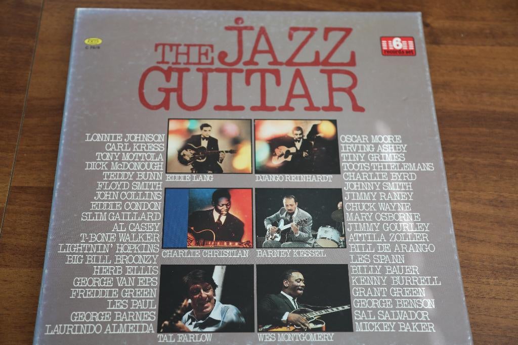 Various - The jazz guitar (6LP), Gebruikt, Ophalen of Verzenden, 1940 tot 1960, 12 inch