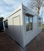Kantoorunit, Bouw-schaftkeet, Woonunit, Directiekeet. 6 x 6, Ophalen, Gebruikt