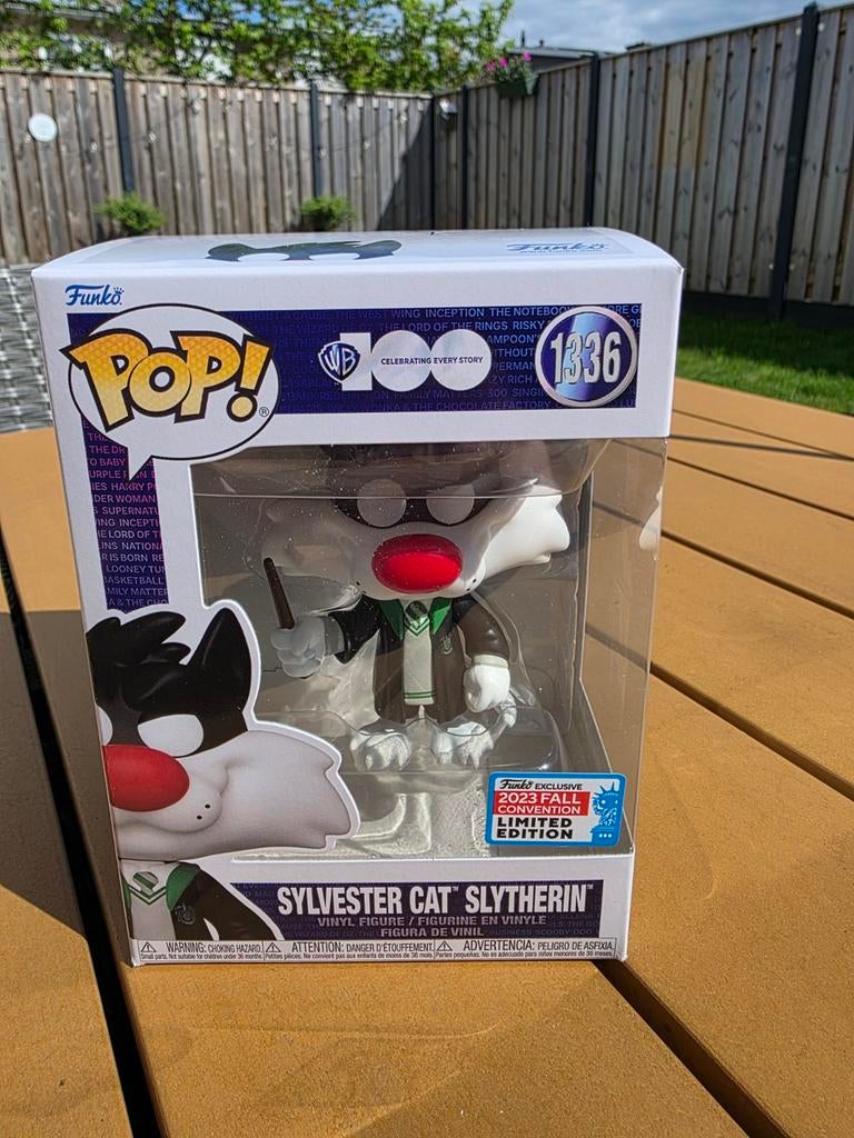 Funko Pop! Looney Tunes Sylvester Cat Slytherin FW #1336, Verzenden, Nieuw
