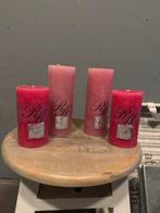 Rivièra Maison zomerse roze kaarsen, Overige materialen, Nieuw, Ophalen of Verzenden, Kaars