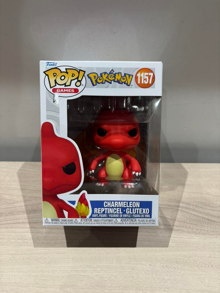 Charmeleon #1157 Funko Pop Pokémon Vinyl Figure, Verzamelen, Funko Europe, Nieuw, Ophalen of Verzenden, 4th floor, 1 Queen Caroline St, London W6 9YN, Verenigd Koninkrijk