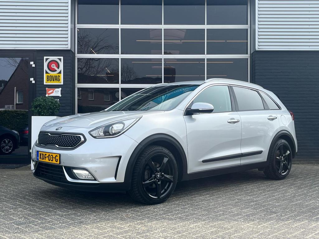 Kia Niro 1.6 Hybrid DynamicLine Automaat, CarPlay, Camera, N, Gebruikt, Leder en Stof, Bedrijf, SUV of Terreinwagen