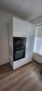 Keukenkast incl apparatuur. /500,-, Ophalen, Zo goed als nieuw, Wit