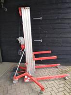 Kanaallift _ montagelift _ bouwlift _ handlift, Ophalen, Gebruikt, Handmatig