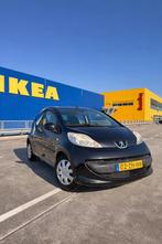Peugeot 107 1.0 2008 Zwart Elektrische ramen, Voorwielaandrijving, 4 stoelen, Origineel Nederlands, Handgeschakeld