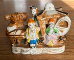 Porseleinen vintage beeldje SPHINX koetsje met paarden, Ophalen of Verzenden