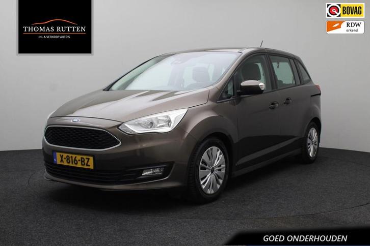 Ford Grand C-Max 1.0 Trend 7 Persoons 2018 | Airco | Cruise, Auto's, Ford, Bedrijf, Te koop, Grand C-Max, ABS, Airbags, Airconditioning