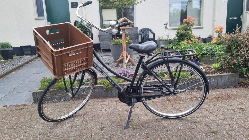 Vogue damesfiets, Ophalen, Gebruikt, Vogue transporter, Handrem