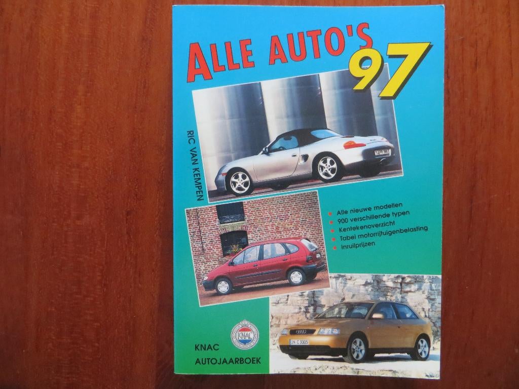 KNAC Autojaarboek: Alle Auto’s 1997, Boeken, Ophalen of Verzenden, Nieuw, Algemeen