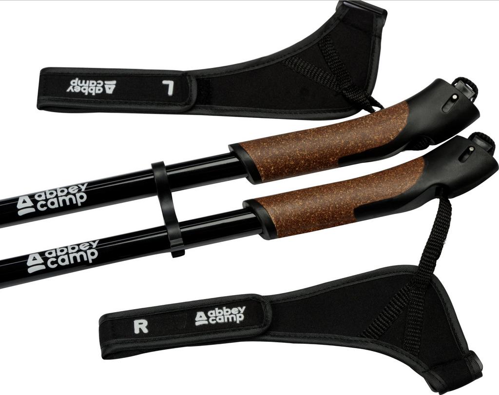 Abbey Nordic Walking Wandelstokken - Verstelbaar tot 140cm, Ophalen of Verzenden, Gebruikt, Wandelstok