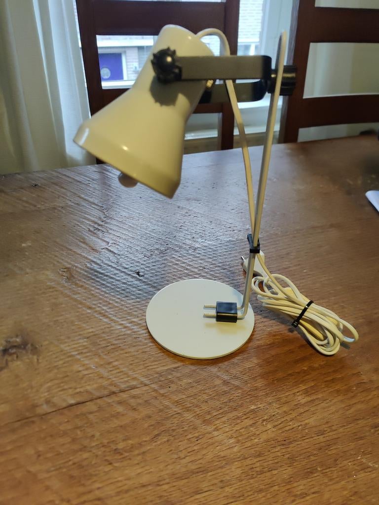 Herda bureaulamp uit de jaren 80, Gebruikt, Vintage, Ophalen of Verzenden, Minder dan 100 cm