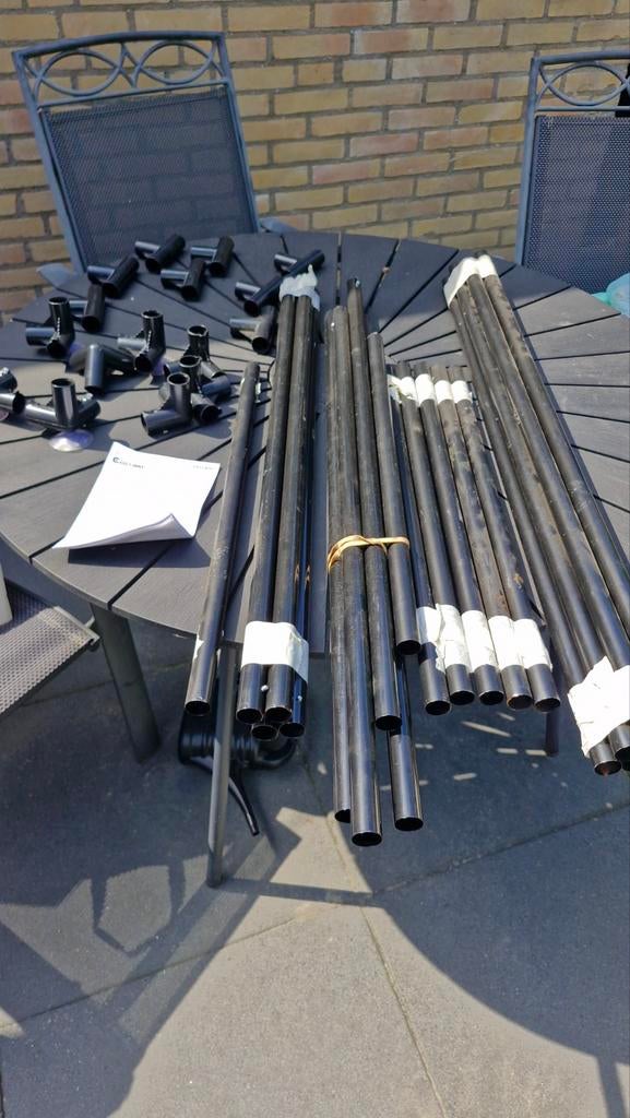 Grote box - Costway Baby Playpen, Kinderen en Baby's, Boxen, Ophalen of Verzenden, Gebruikt, Vierkant, Wieltjes