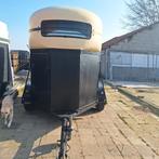 2 paards trailer met grote raam, Ophalen, Gebruikt