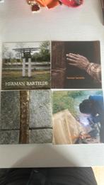 3 x kunst documentatie + boek beeldhouwer Herman Bartelds, Antiek en Kunst, Ophalen of Verzenden