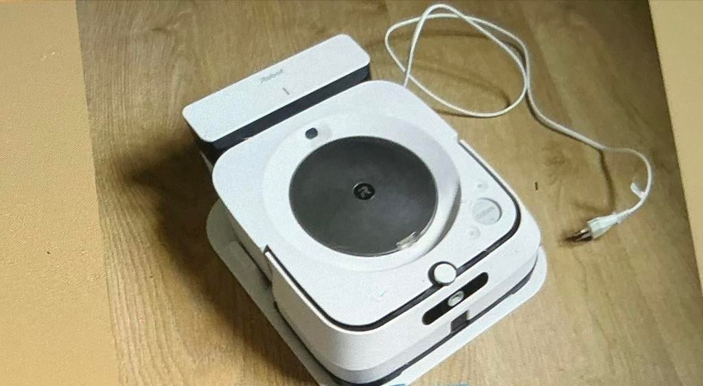 IRobot Braava jet Robotdweil, Witgoed en Apparatuur, Stofzuigers, Ophalen of Verzenden, Gebruikt, Robotstofzuiger