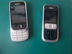 2 oude nokia telefoons., Telecommunicatie, Mobiele telefoons | Nokia, Ophalen of Verzenden, Geen camera, Zwart