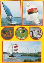 F9 Gelopen ansichtkaart friesland zeilsport, Ophalen of Verzenden, 1980 tot heden, Gelopen, Friesland