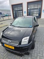 Ford Fusion 1.6 16V 2003 Zwart, Auto's, Ford, Voorwielaandrijving, 1596 cc, 100 pk, Handgeschakeld