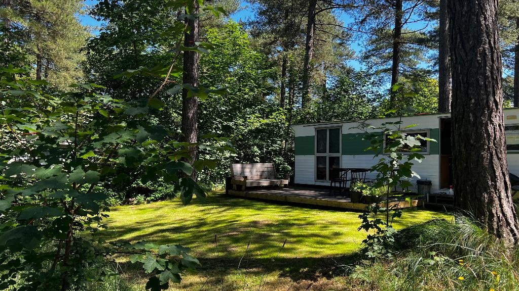 gezellige stacaravan op heerlijke plek op Bakkum te huur