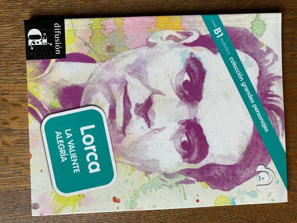 Spaans Leerboek "Lorca - La Valiente Alegría" (B1) + Audio, Ophalen of Verzenden, Zo goed als nieuw, Federico García Lorca, Non-fictie