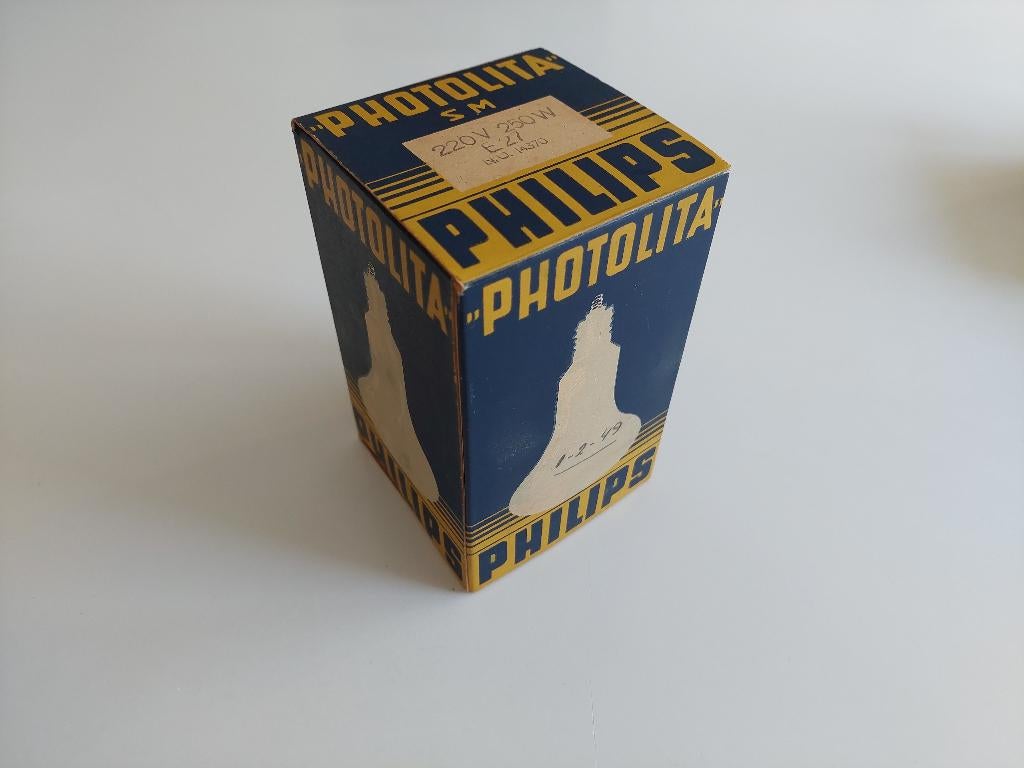 353 - Philips Photolita SM lamp (1-2-1949), Ophalen of Verzenden, 1940 tot 1960, Overige typen