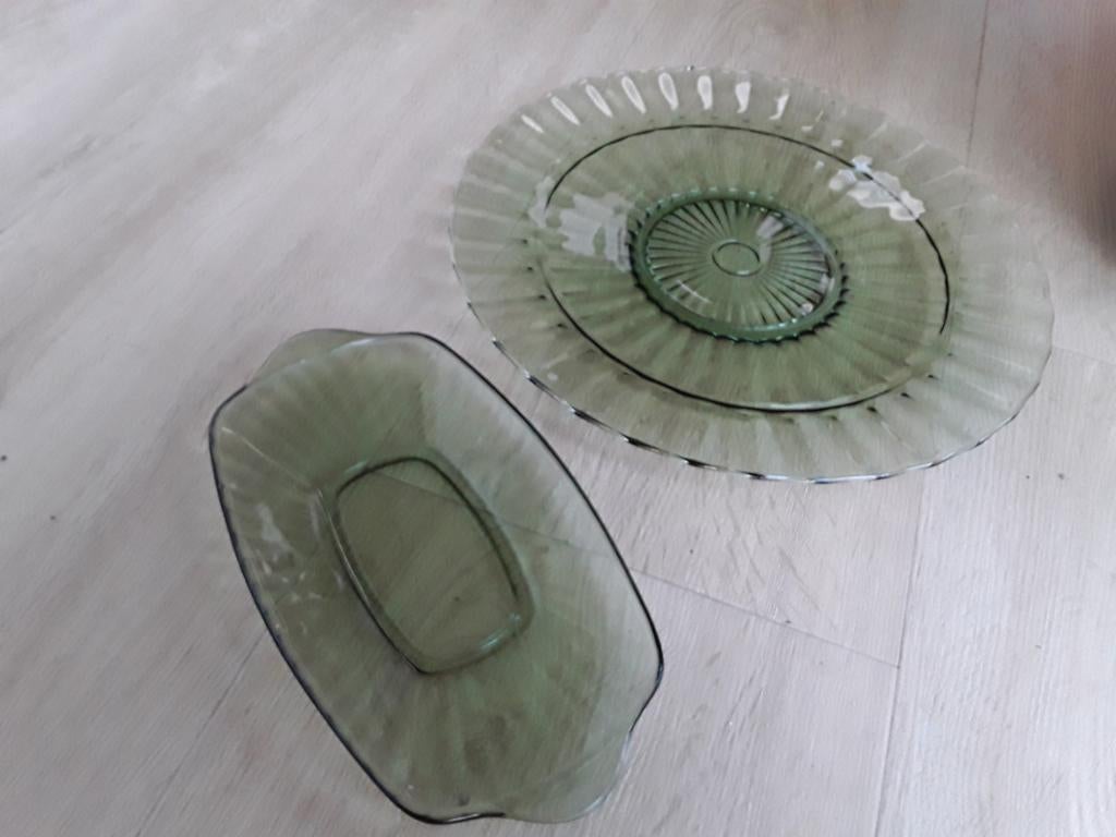 Vintage grote schalen Copier, Leerdam Neerlandia, vanaf !!!, Ophalen of Verzenden