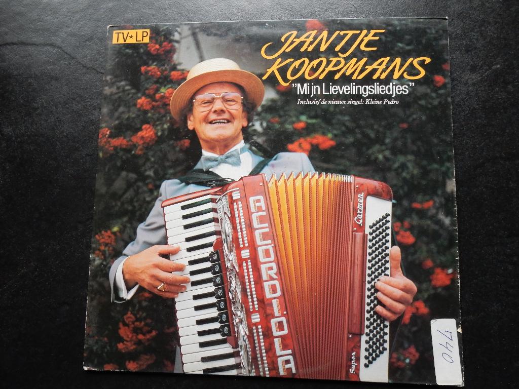 Jantje Koopmans - Mijn lievelingsliedjes (LP), Ophalen of Verzenden, Gebruikt, 12 inch, Levenslied of Smartlap