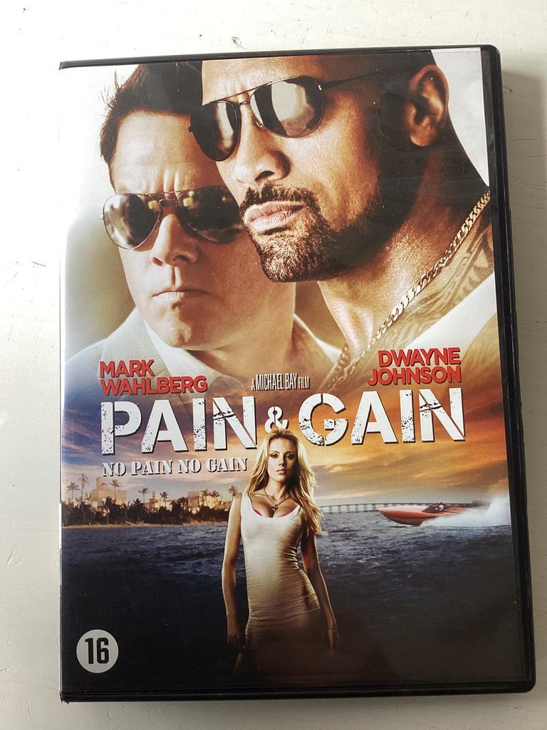 Pain & Gain, Cd's en Dvd's, Dvd's | Actie, Zo goed als nieuw, Actiethriller, Vanaf 16 jaar, Verzenden