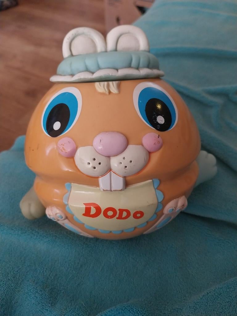 Vintage Dodo konijn rammelaar/speeltje, Ophalen of Verzenden
