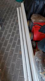 Screen 265 br x 250 h antraciet doek, Tuin en Terras, 150 tot 300 cm, Ophalen, Gebruikt, Screen