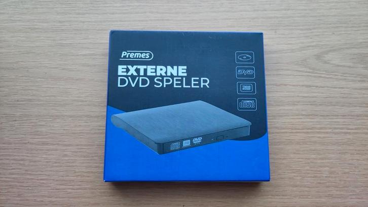 Externe DVD Speler - Nieuw in doos, Computers en Software, Optische drives, Nieuw, Extern, Cd, Dvd, Ophalen