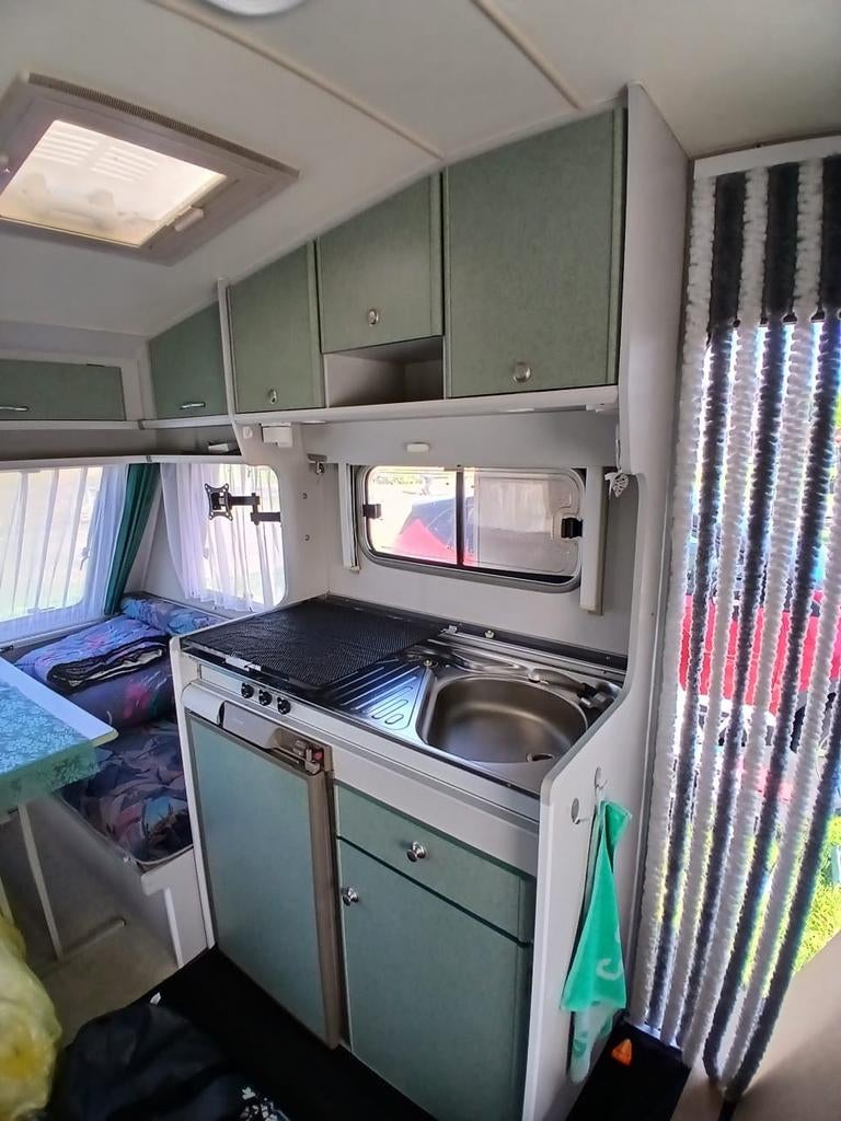 Te koop beyerland 390, Caravans en Kamperen, Vast bed, Luifel, Treinzit, Particulier