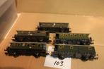 103)  vijf DR lokaaltreinrijtuigen diverse merken, Overige merken, Gebruikt, Gelijkstroom, Wagon