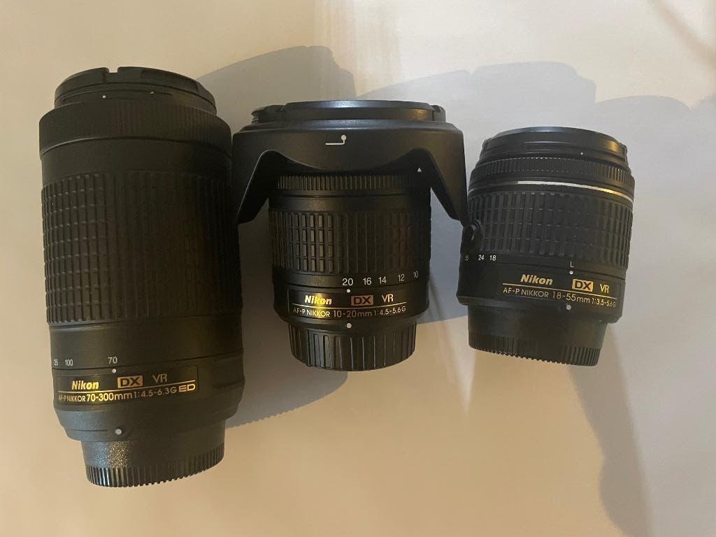 Nikon AF-P lenzen, Audio, Tv en Foto, Fotografie | Lenzen en Objectieven, Ophalen of Verzenden, Zo goed als nieuw, Telelens