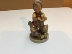 Hummel beeldje: Meisje met kuikens en kippen, Verzamelen, Ophalen of Verzenden, Gebruikt, Hummel