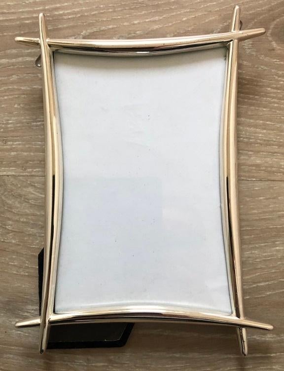 Fotostandaard Retro Fotolijst Verzilverd., Ophalen of Verzenden, Zo goed als nieuw