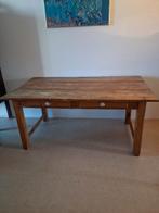 houten tafel  174 x 95 x 78 cm, Ophalen, Gebruikt, Eikenhout, 50 tot 100 cm