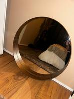 IKEA Stockholm Badkamerspiegel Walnoot 60cm, Ophalen, Gebruikt, Rond, Minder dan 100 cm