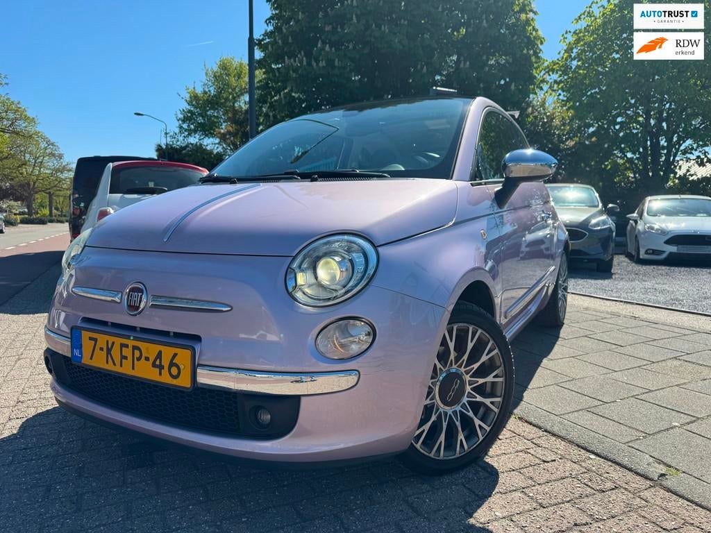 Fiat 500 C 0.9 TwinAir Clima Elek Pakket Leer Xenon Lmv, Auto's, Euro 5, 86 pk, Gebruikt, Overige kleuren