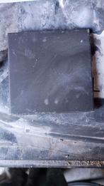 23 nieuwe tegels zwart en grijsgewolkte, Doe-het-zelf en Verbouw, Tegels, Ophalen, Nieuw, Minder dan 20 cm, Minder dan 20 cm