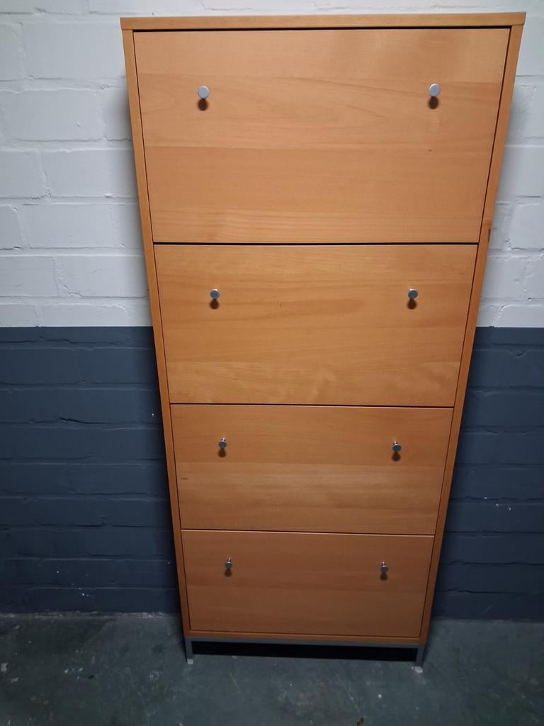 IKEA STÄLL Schoenenkast - 4 vakken, zgan, Ophalen, Zo goed als nieuw, Modern, Scandinavisch