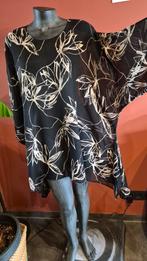 Luba Moden Kwaliteitsvolle Blouse met Ongelijke Zoom 52/54, Kleding | Dames, Zwart, Maat 46/48 (XL) of groter, Ophalen of Verzenden