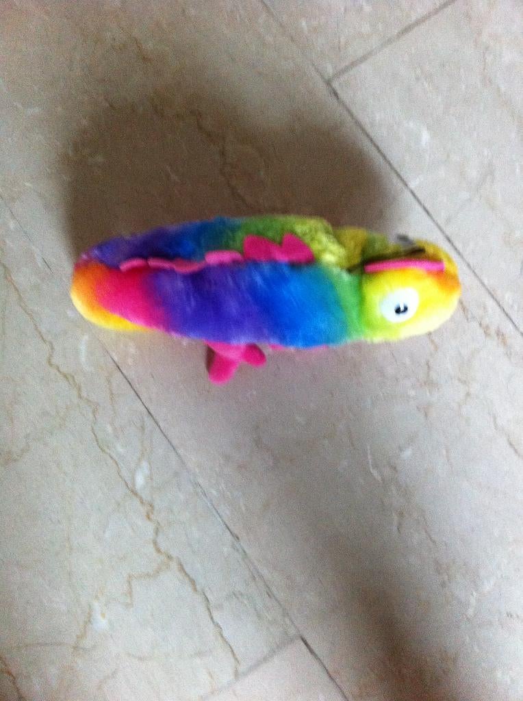 Knuffel kamelion diverse kleuren L 35 cm, Ophalen of Verzenden, Zo goed als nieuw, Overige typen