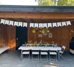 feestartikelen thema la dolce vita Italie  geelblauw zomer, Ophalen of Verzenden, Nieuw, Feestartikel, Verjaardag