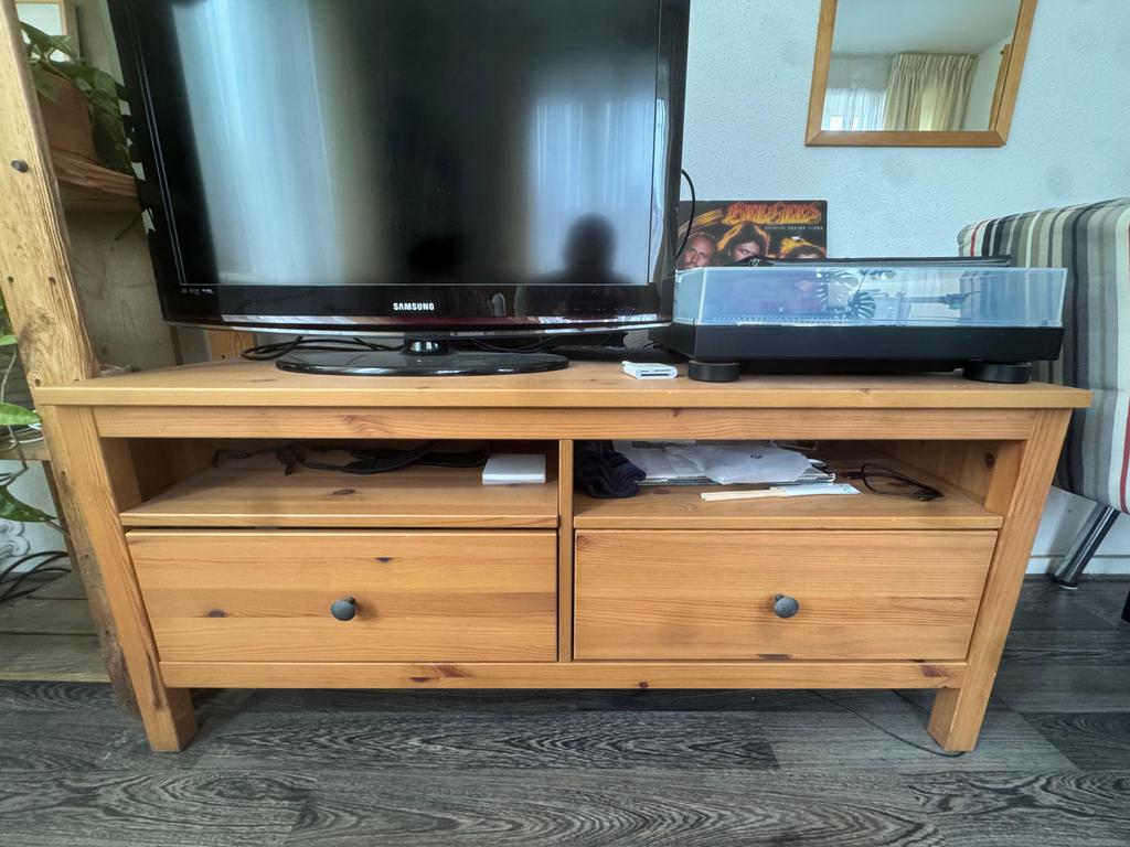 Samsung TV met tv kastje, Gebruikt, 50 Hz, Ophalen of Verzenden, Samsung