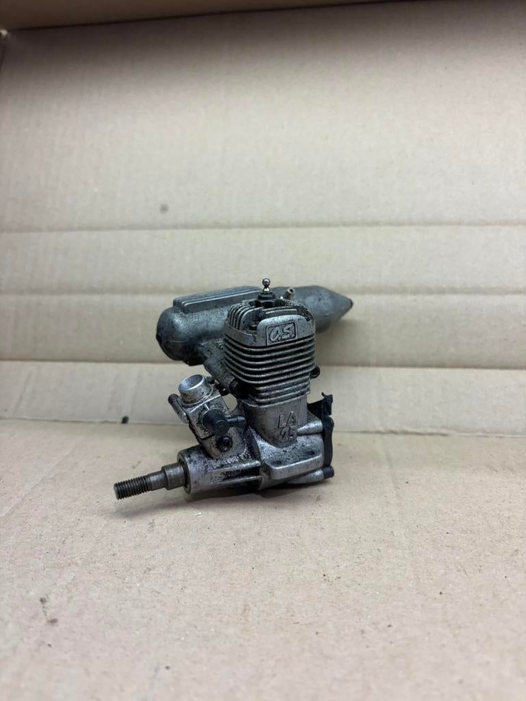 Vintage nitro motor os la 25, Ophalen of Verzenden, Zo goed als nieuw